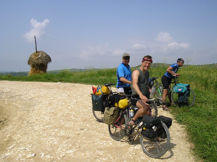 My companions from left to right:  Marc Dirkx, Marco Duiker and Willem Hoffmans