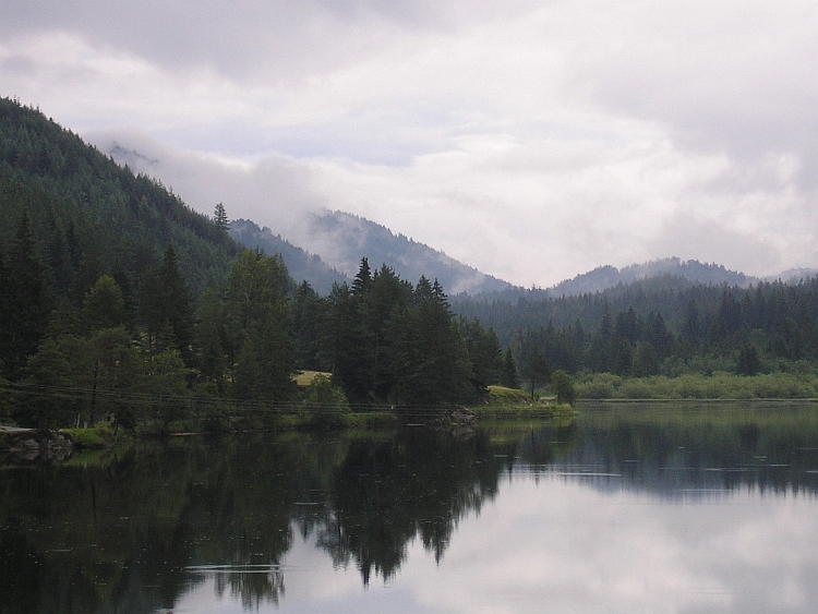 On the descent to Mariazell, Austria