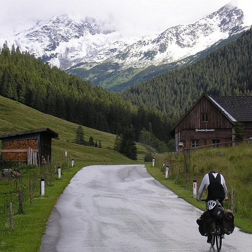 Ascent to the Sölkpass