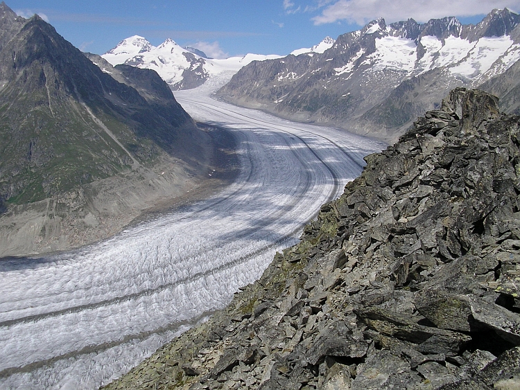 De Aletschgletscher