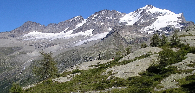 Top van de Gran Paradiso, Italië