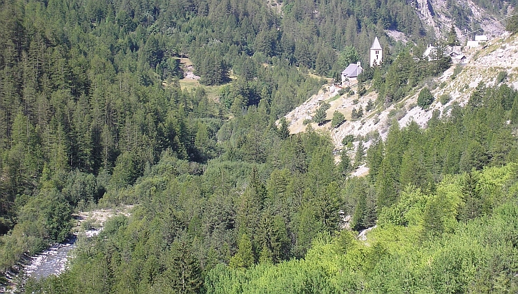 Bachelard dal, Nationaal Park Mercantour, France