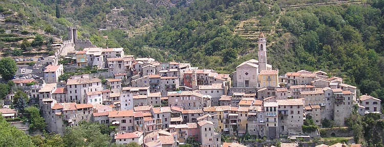 Lucèram in de Alpes Maritimes