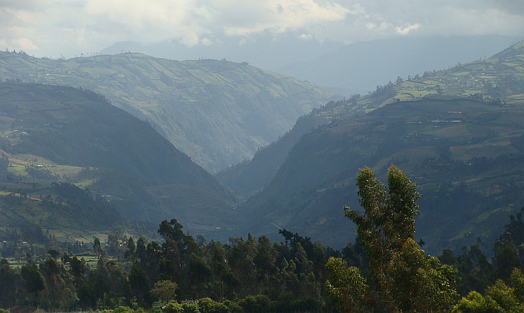 De kloof bij Las Lajas