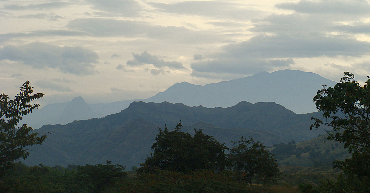 On the route to Popayán