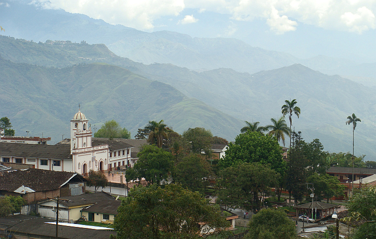 Op de route naar Popayán