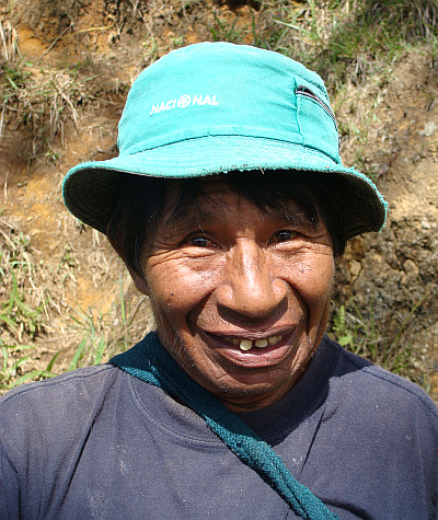 Portrait of a Colombian man