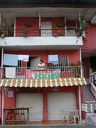 Village along the River Cauca