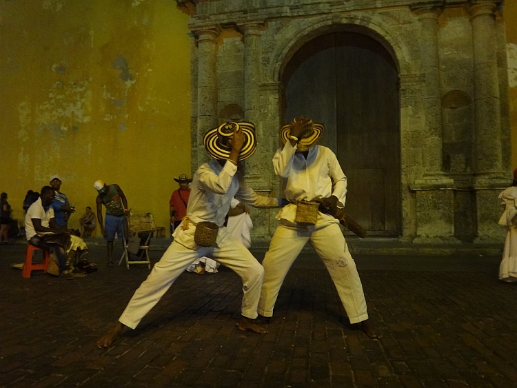 Dancers in Cartagena