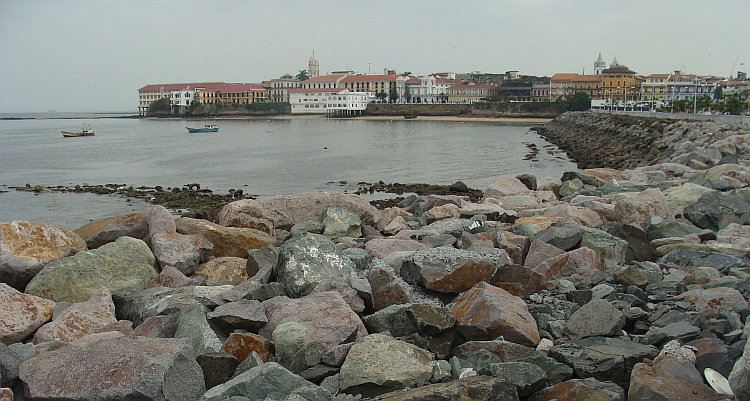 View over the historical center of Panama City