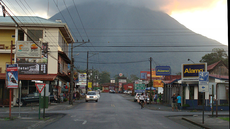 The Arenal Volcano