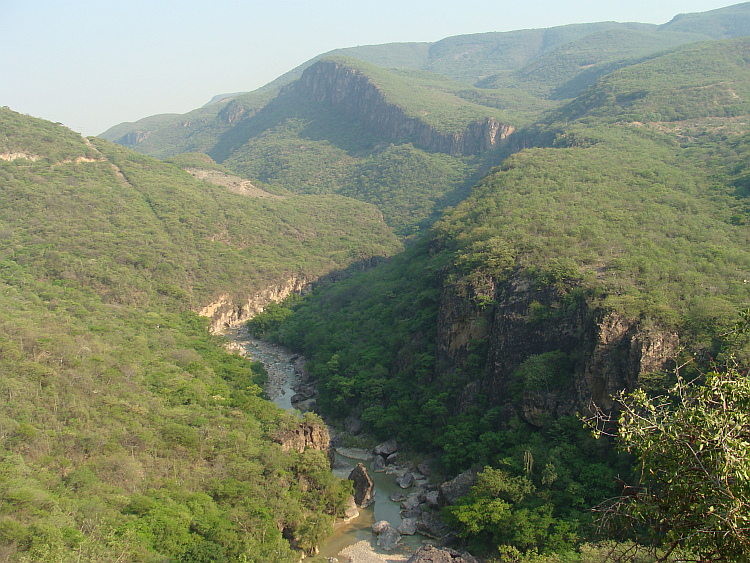 Landscape between Tehuantepec and Oaxaca