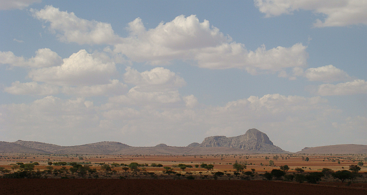 Landschap bij Sombrerete