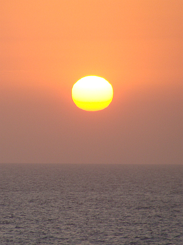 Zonsondergang in Mazatlán