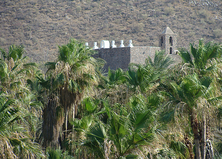 The missionary church of Mulegé