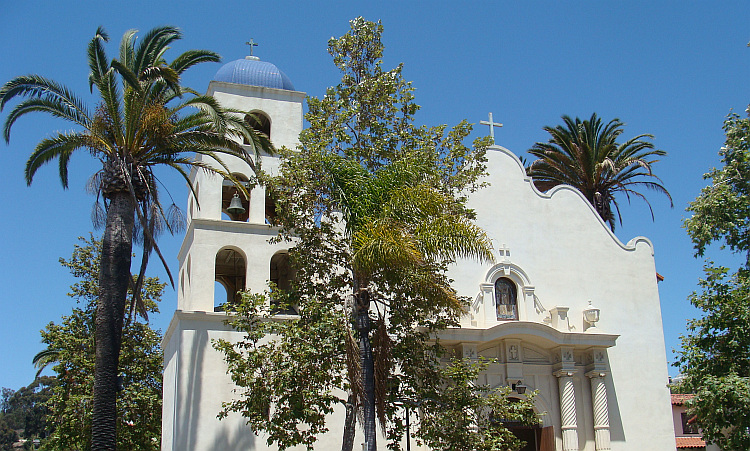 De missiekerk van San Diego