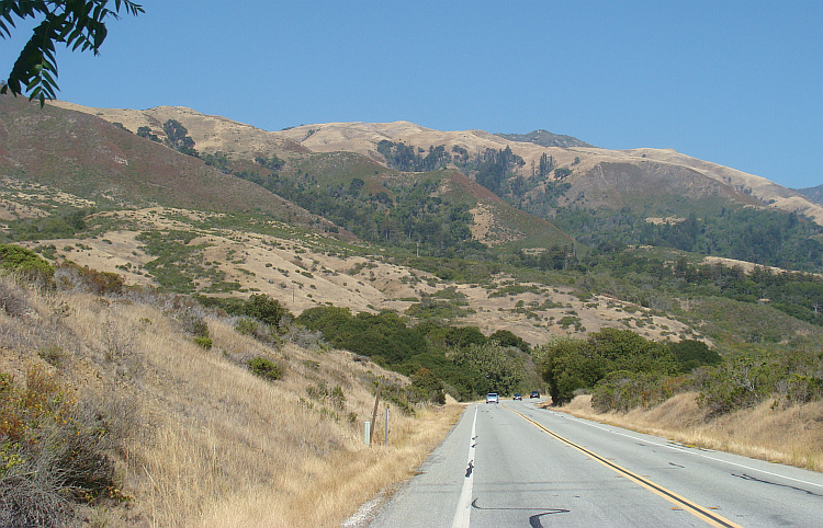 Landschap in Big Sur