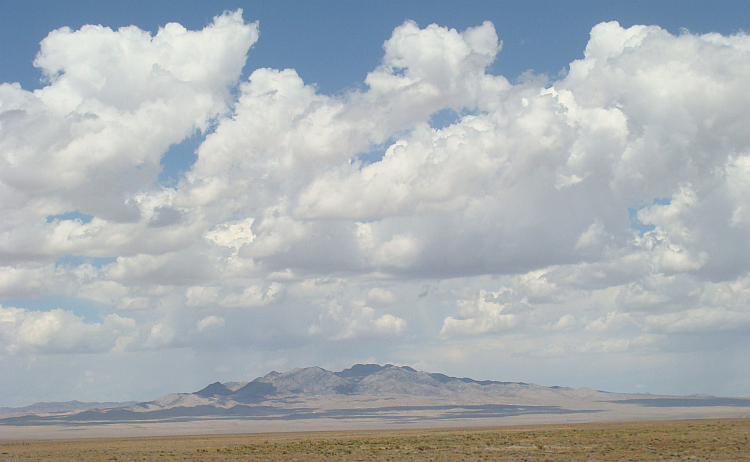 Landschap tussen Garrison en Cedar City