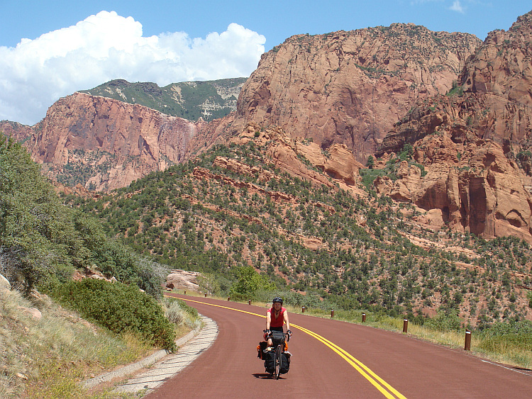 Frank in Kolob Canyon, Zion National Park