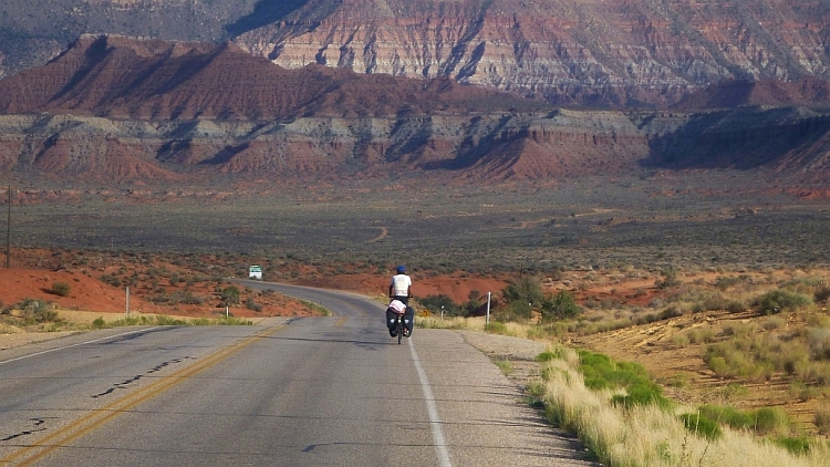 Me, between Saint George and Springdale