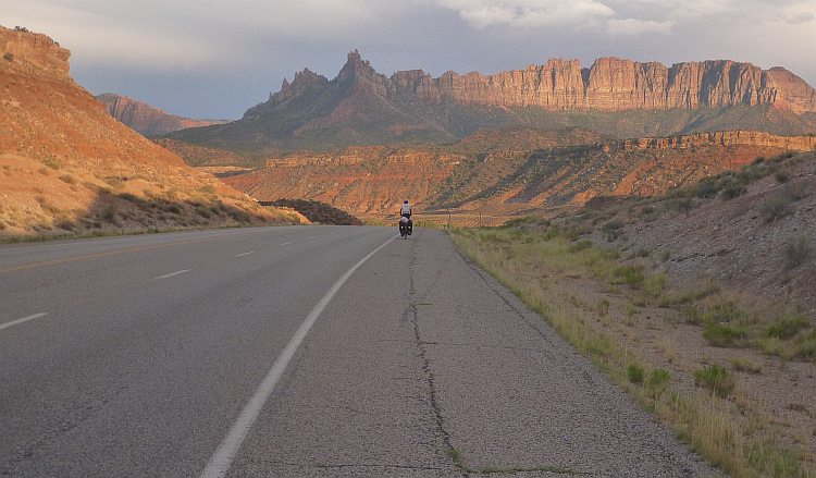 Me, between Saint George and Springdale