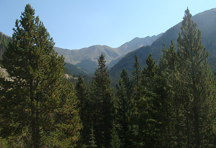 On the way to the Loveland Pass