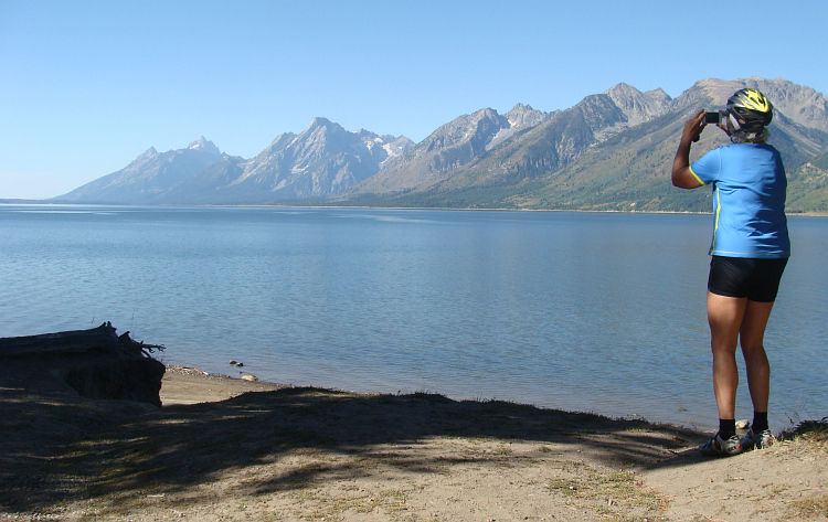 Cynthia in Grand Teton National Park