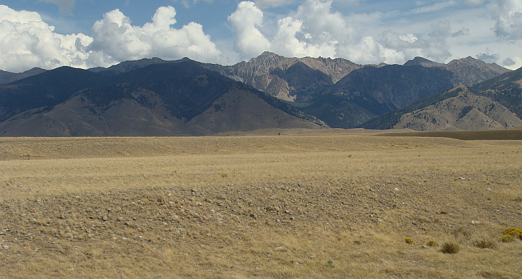 Landschap bij Ennis, Montana