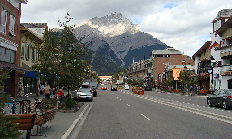 Centrum van Banff