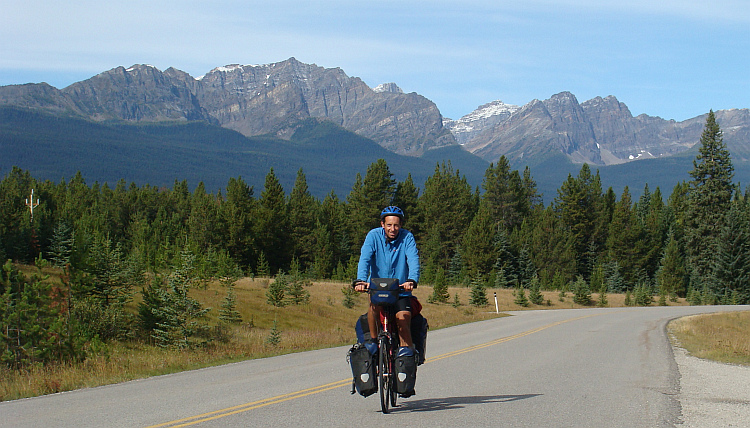 The Lonely Cyclist in action