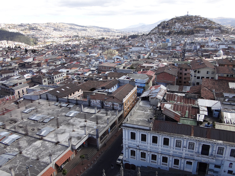 View over Quito