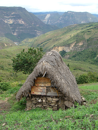 Traditional farm in the cloud forests