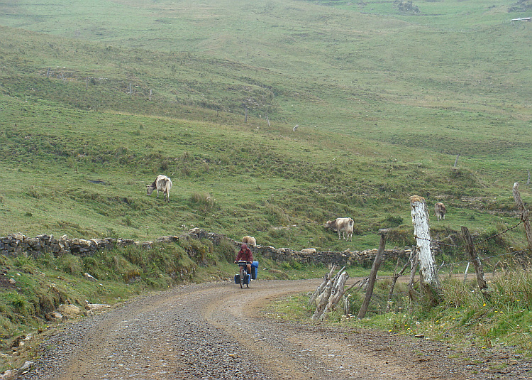 Piet on the way to the Calla Calla Pass