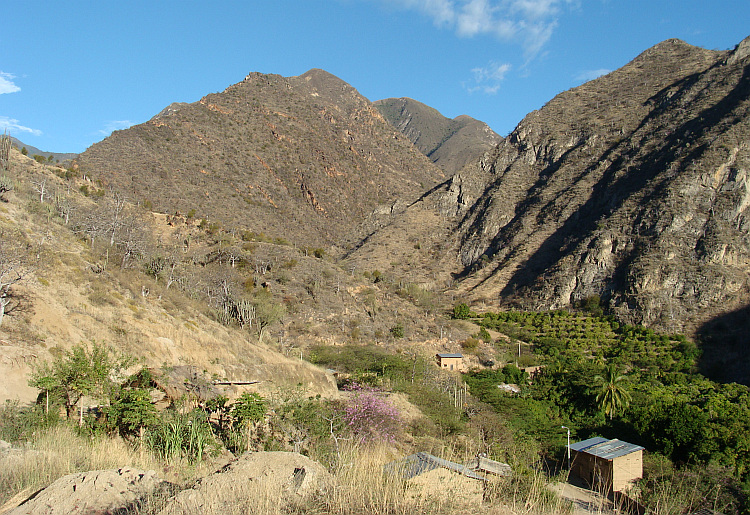 On the descent from the Calla Calla Pass