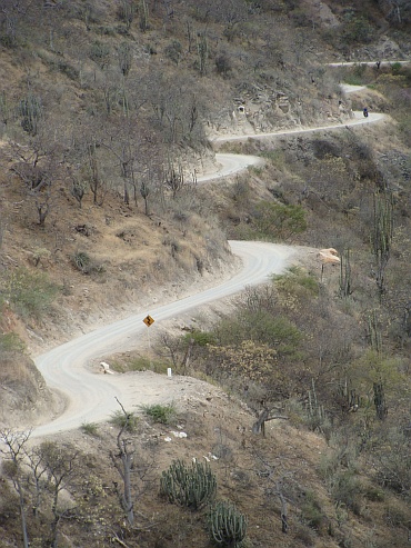 On the climb to Celendín