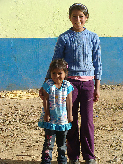 Kinderen in Celendín