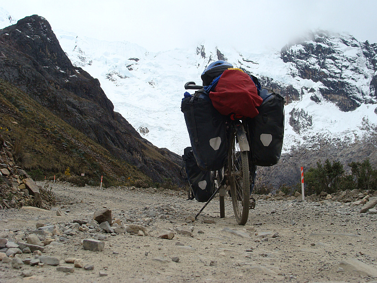 Op weg van Chacas naar de Punta Olímpica