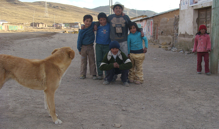 Children in Santa Inés