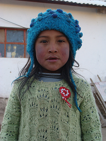 Girl in Santa Inés