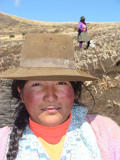 Boerin van de Cordillera