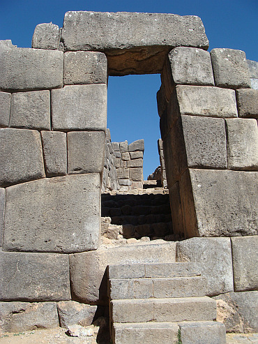 The Inca ruins of Sacsayhuaman