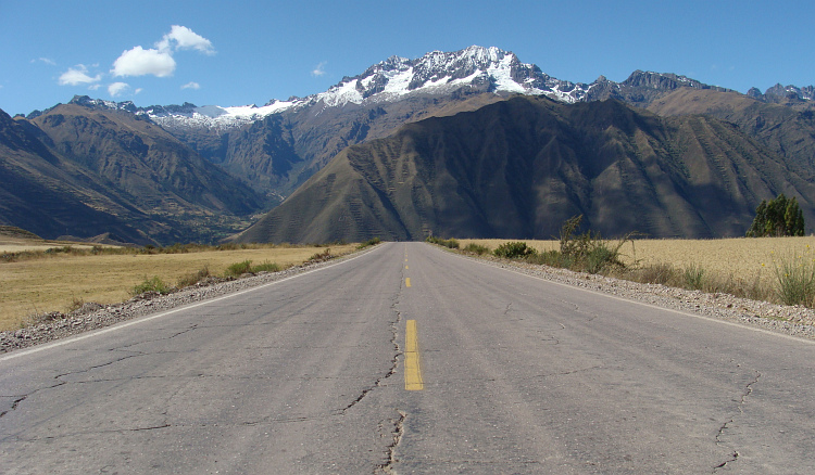 Landscape between Chinchero and the Valle Sagrado