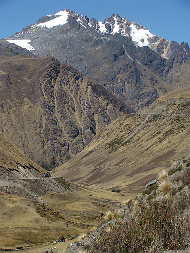 On the climb to the Abra Málaga