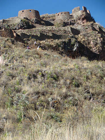 The Inca site Pisac