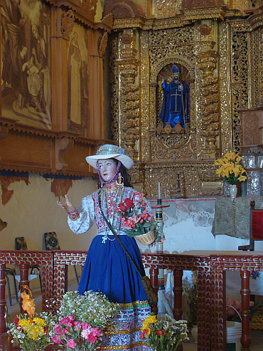 Church in the Colca valley