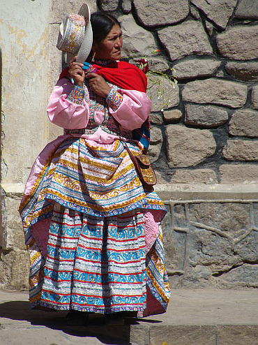 Woman in Chivay