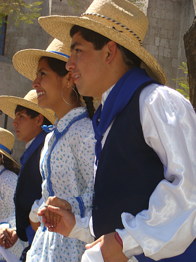 Volksdans in Arequipa