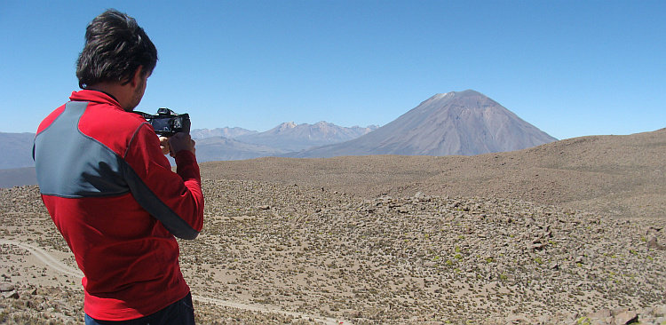 The volcano Misti