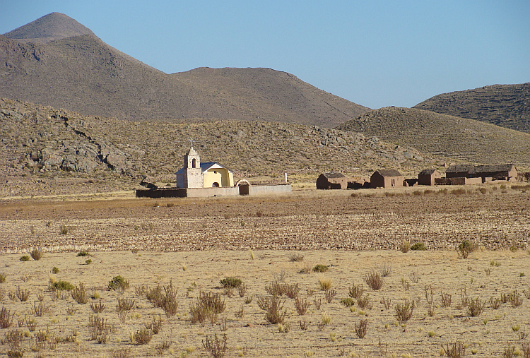 Tussen Patacamaya en Tambo Quemado