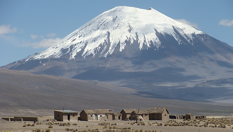 The Parinacota volcano